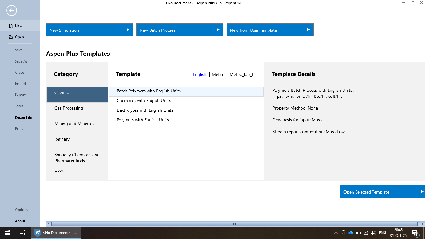 "AspenTech aspenONE Engineering Suite v15.0 x64" proqramı — şəkil 3
