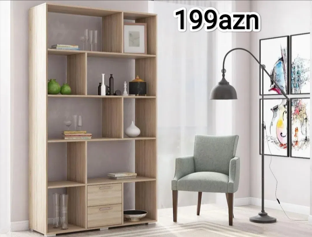 Laminate material shelf, Mixed color - Tenderyard
