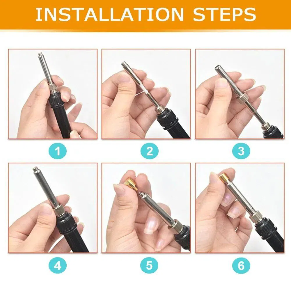 Soldering iron tip set | Набор наконечников для паяльника — şəkil 10