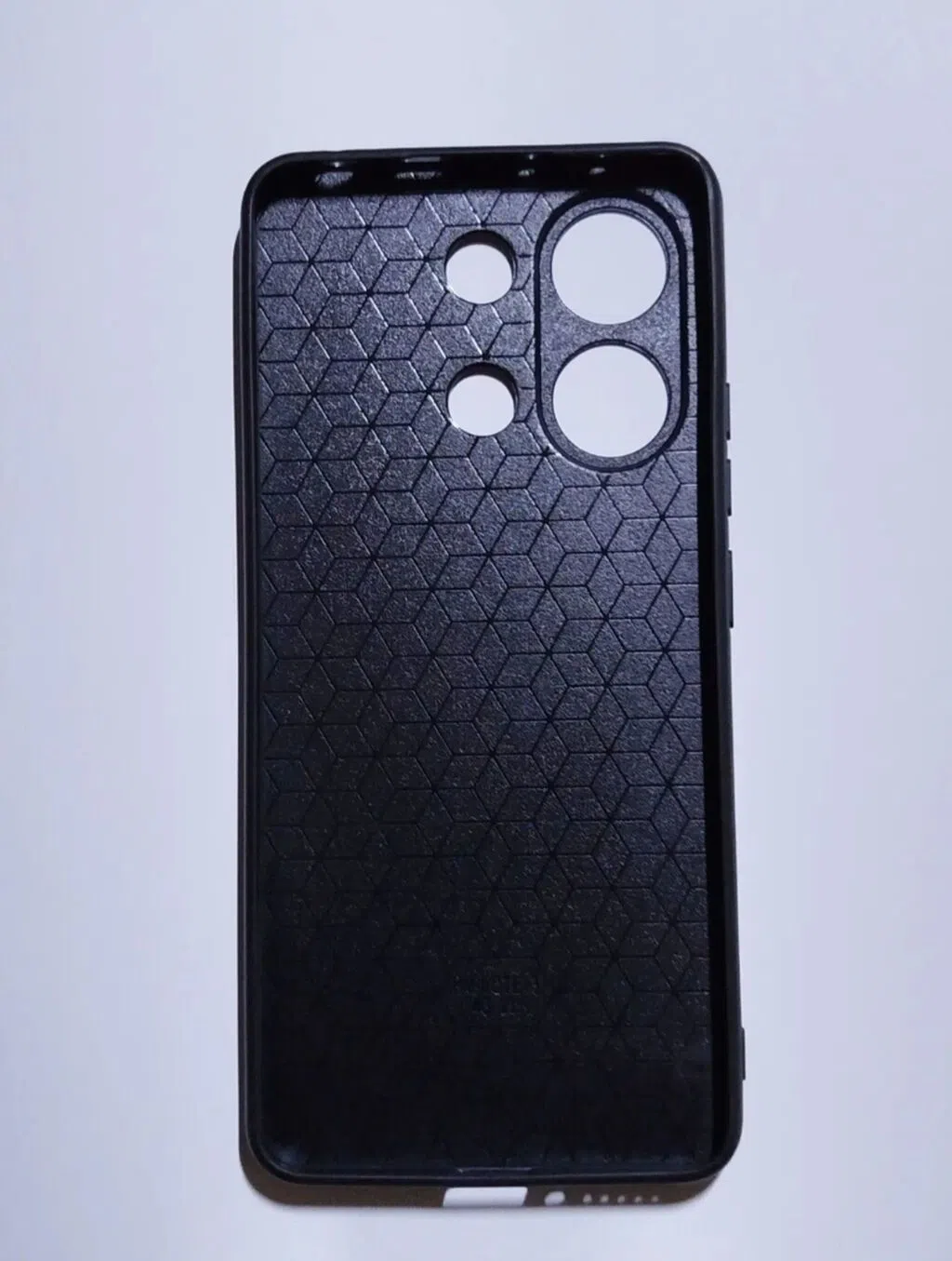X&E Xiaomi Redmi Note 13 üçün mat dəri effektli kab — şəkil 5