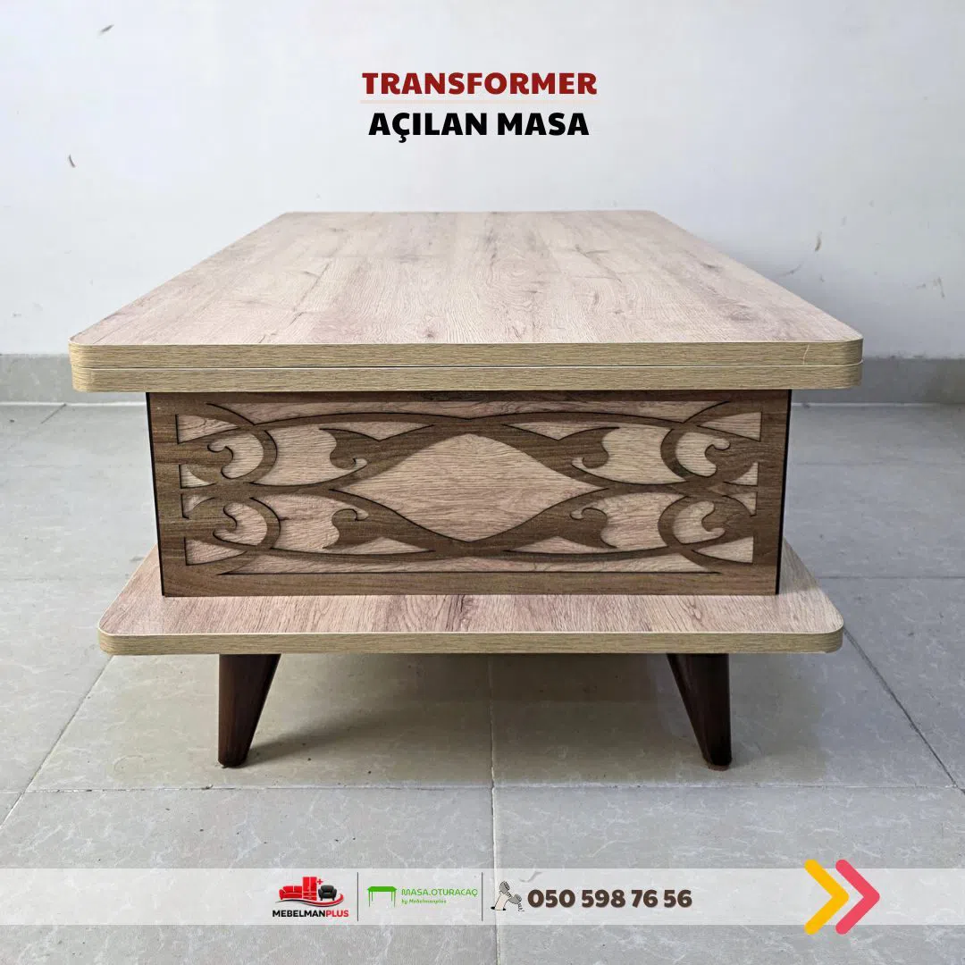 Jurnal masası Qızılı rəng, Transformer — şəkil 8