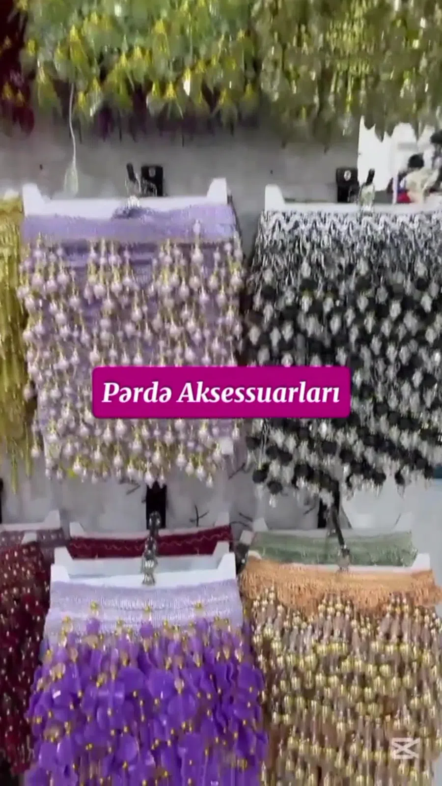 Pərdə dekor-aksessuarları — şəkil 22