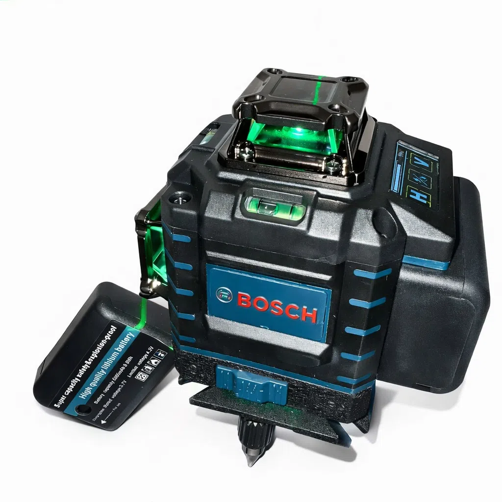 Bosch 4D Yaşıl Lazer Nivelir — şəkil 8