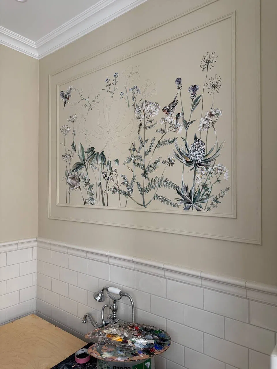 Divar rəsimlərinin çəkilməsi🎨