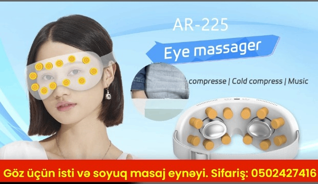 Hot and cold massage glasses for eyes - Tenderyard