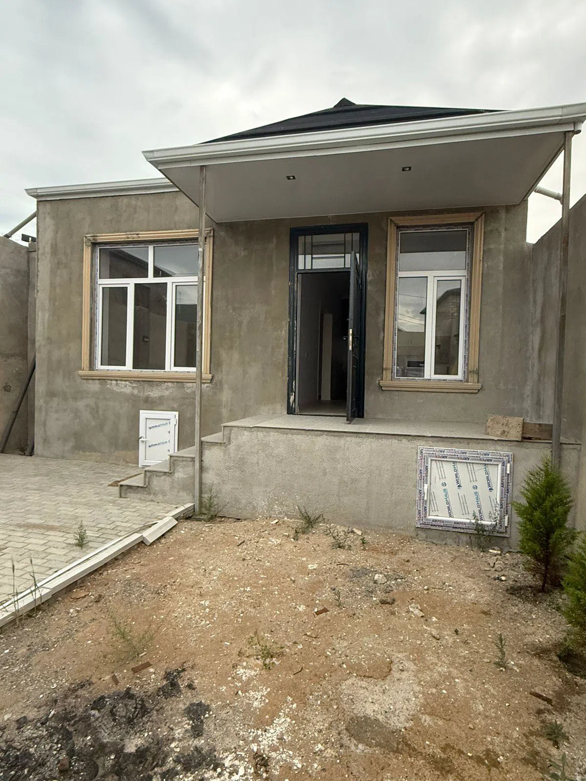 3 otaqlı həyət evi 96 m² - 2 sot torpaq sahəsində satılır — şəkil 11