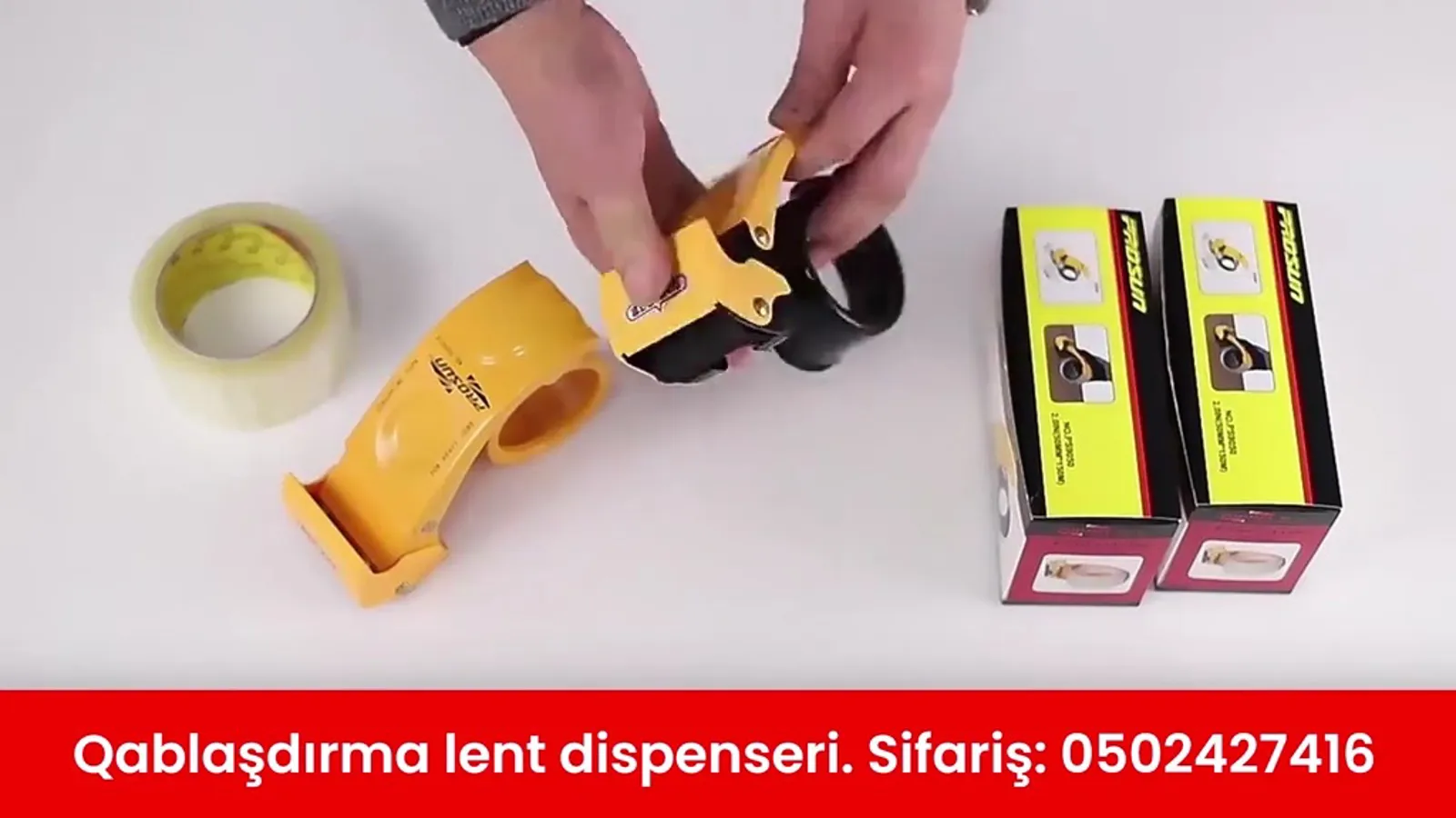 Skoç aparatı (Qablaşdırma lentinin dispanseri) - Tenderyard