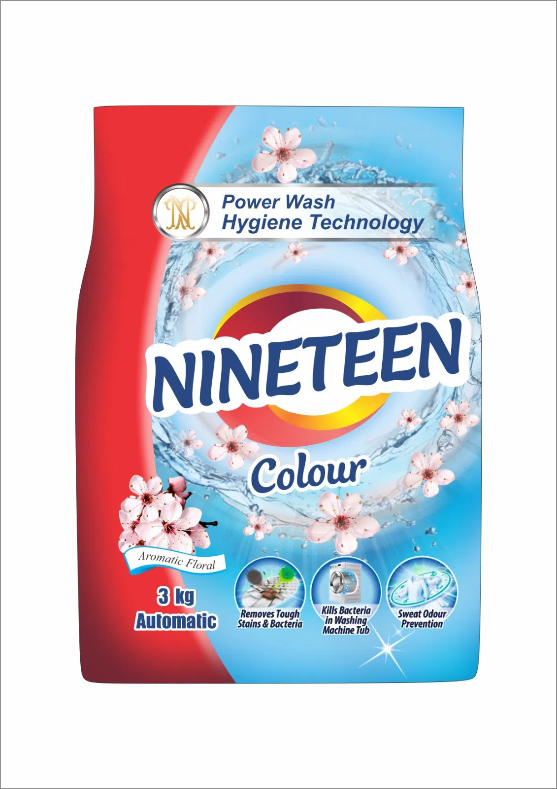 Nineteen rəngli çamaşırlar üçün yuyucu toz — şəkil 2