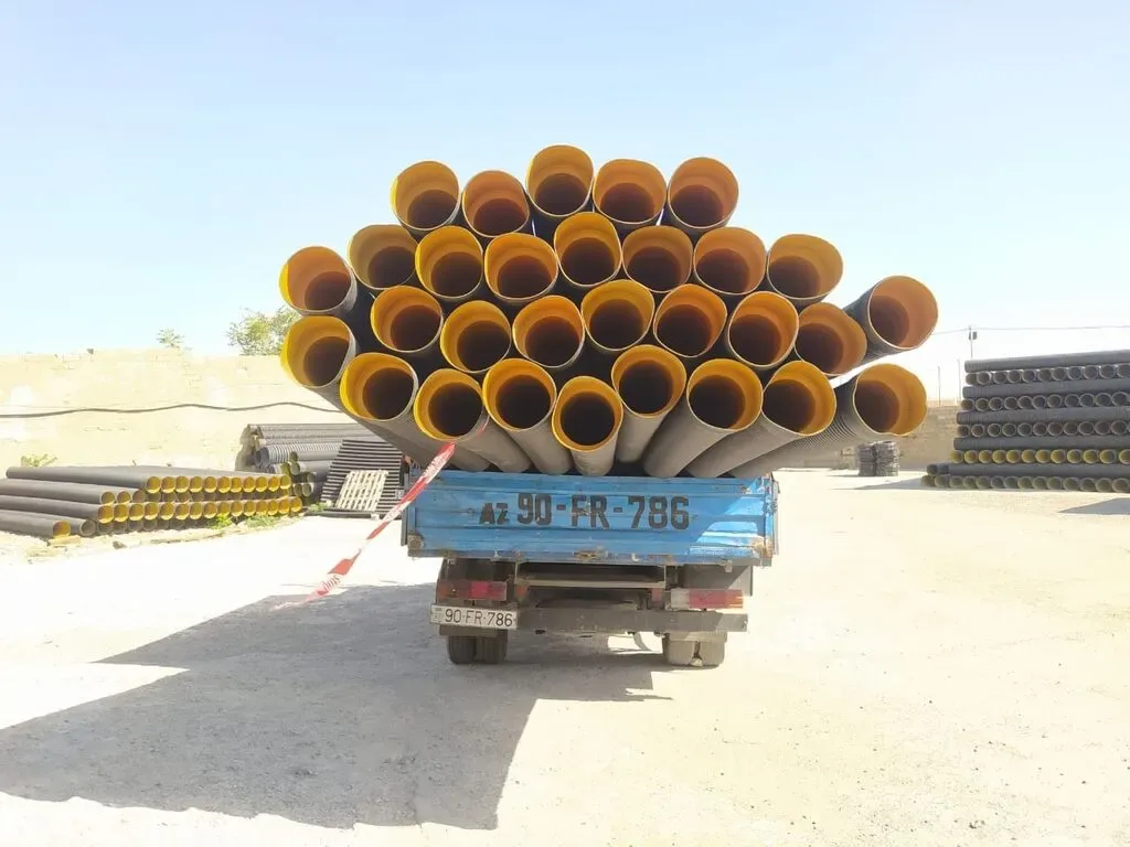 Korroziyaya davamlı plastik drenaj və kanalizasiya boruları