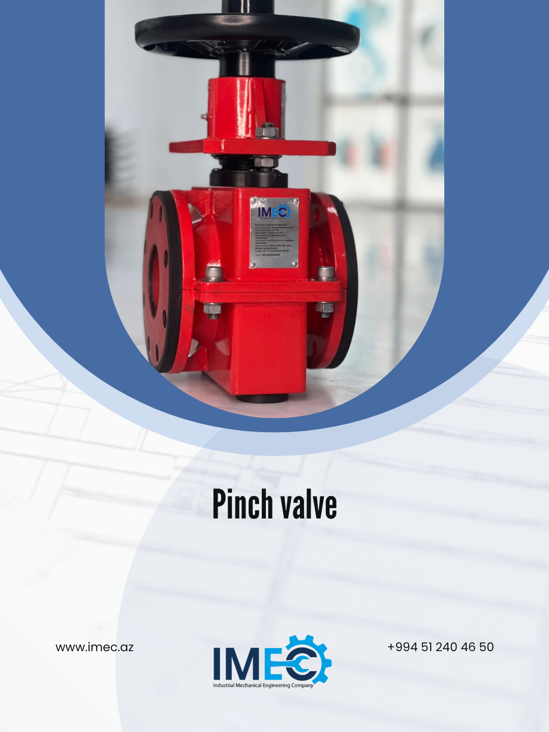 Pinch Valve, sənaye axın idarəetmə sistemi — şəkil 1