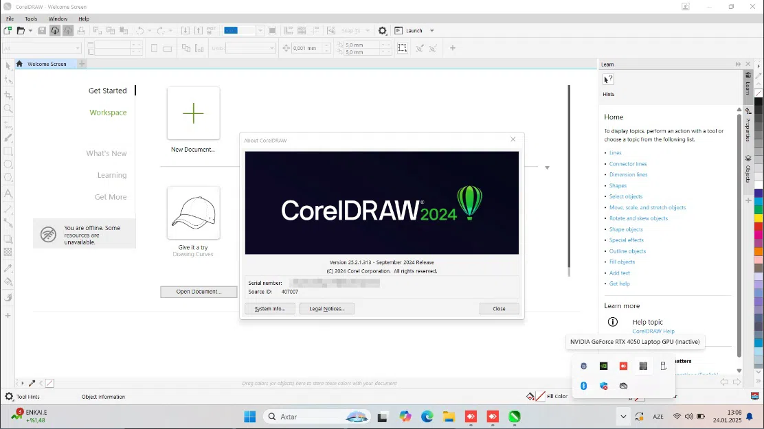 "CorelDRAW Graphics Suite" proqramı — şəkil 5