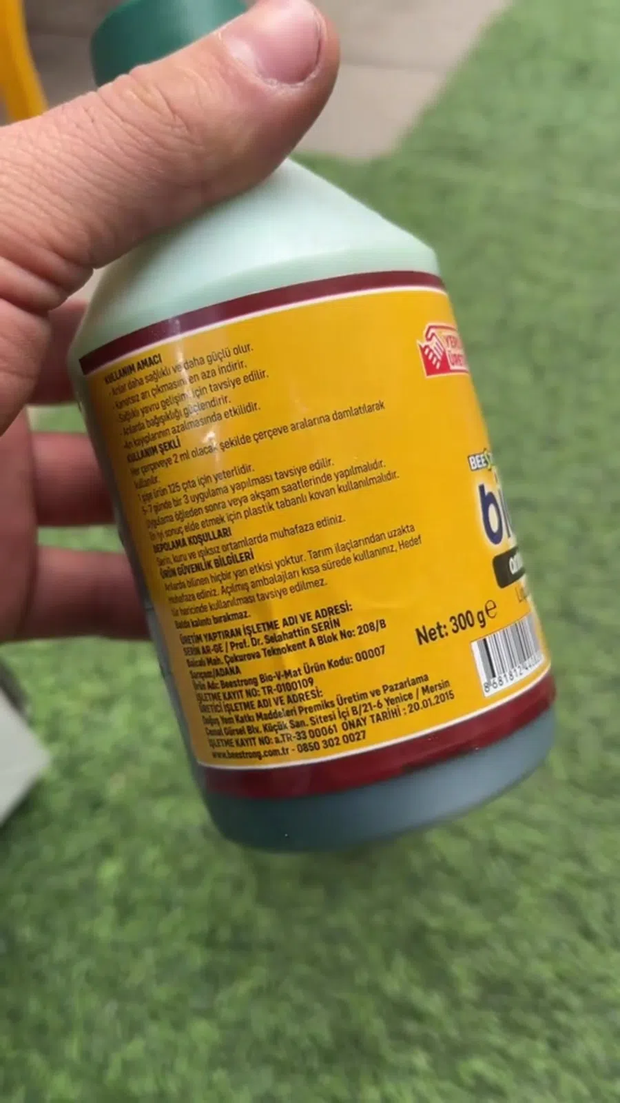Arı vitaminləri, arı ailələri üçün qida əlavəsi — şəkil 12