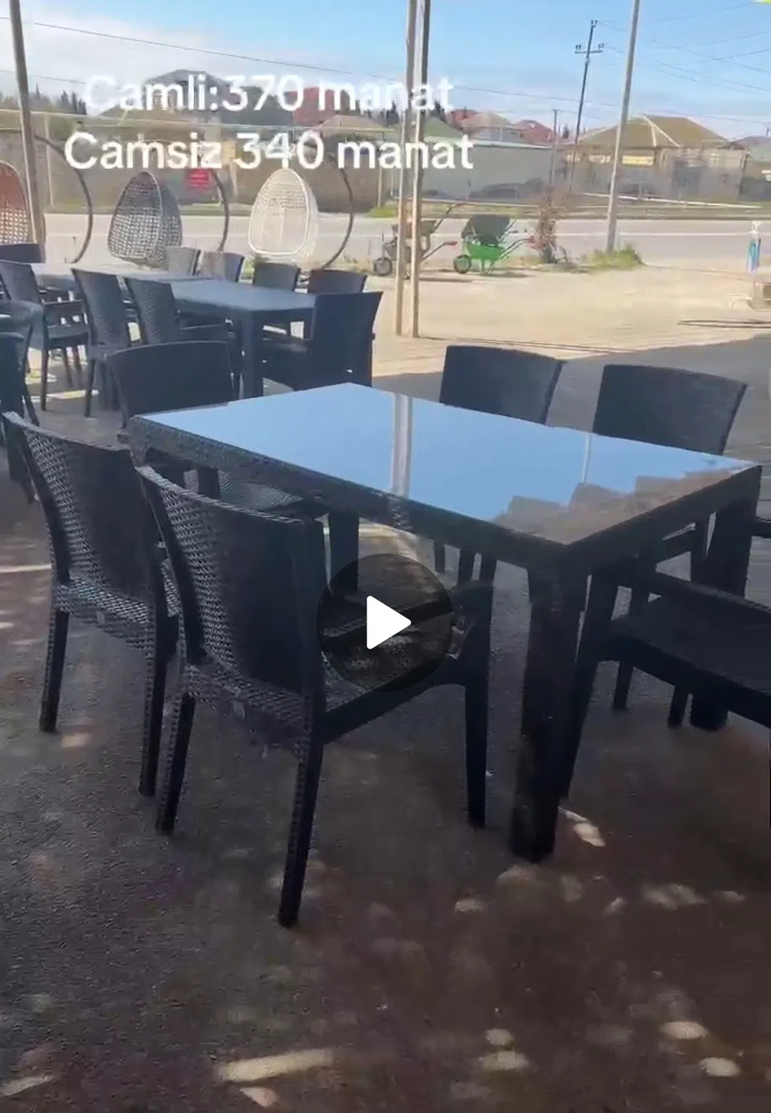 Table and chair set, Mixed color - Tenderyard