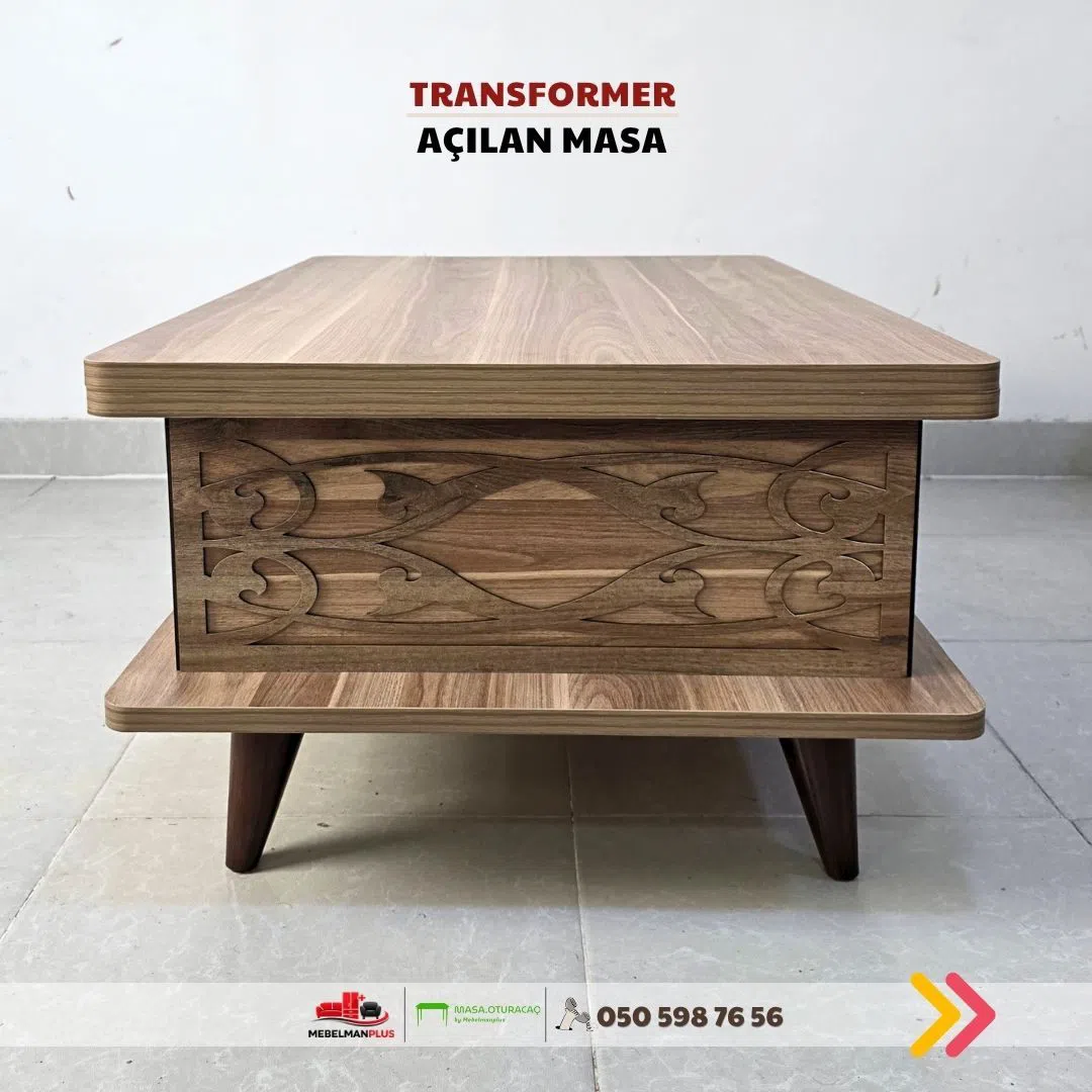 Jurnal masası Qəhvəyi rəng, Transformer — şəkil 10