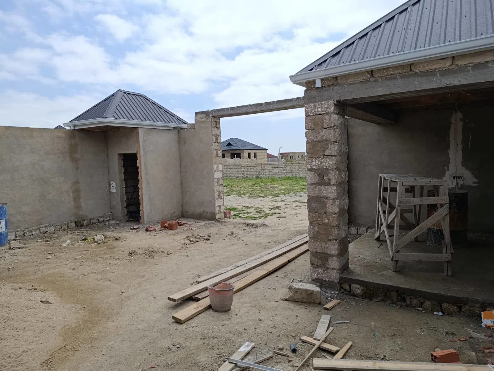 3 otaqlı həyət evi 90 m² - 2 sot torpaq sahəsində satılır — şəkil 7