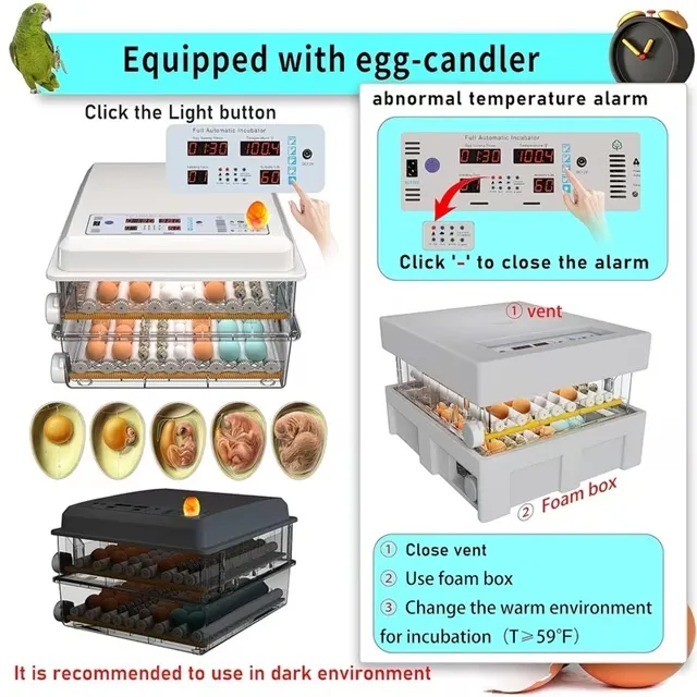 64 yumurtalıq avtomatik inkubator — şəkil 7
