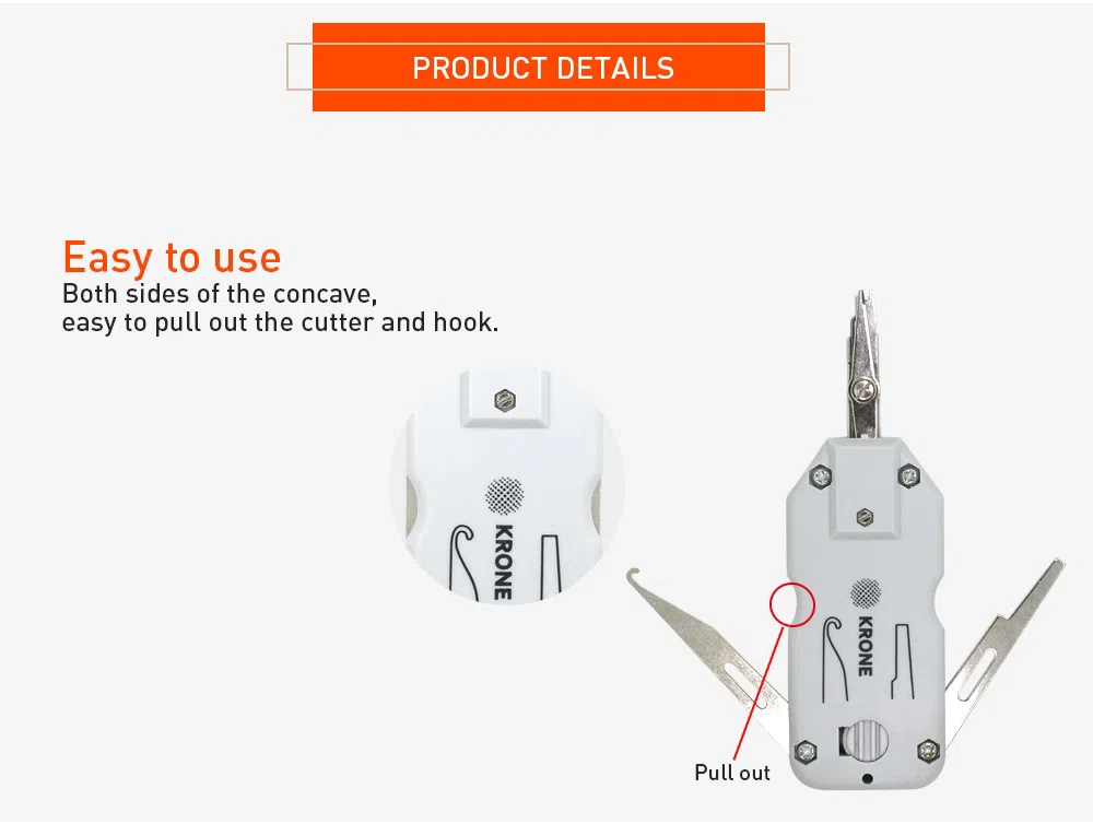 Mini Punch Down Tool RJ11 RJ45 — şəkil 11