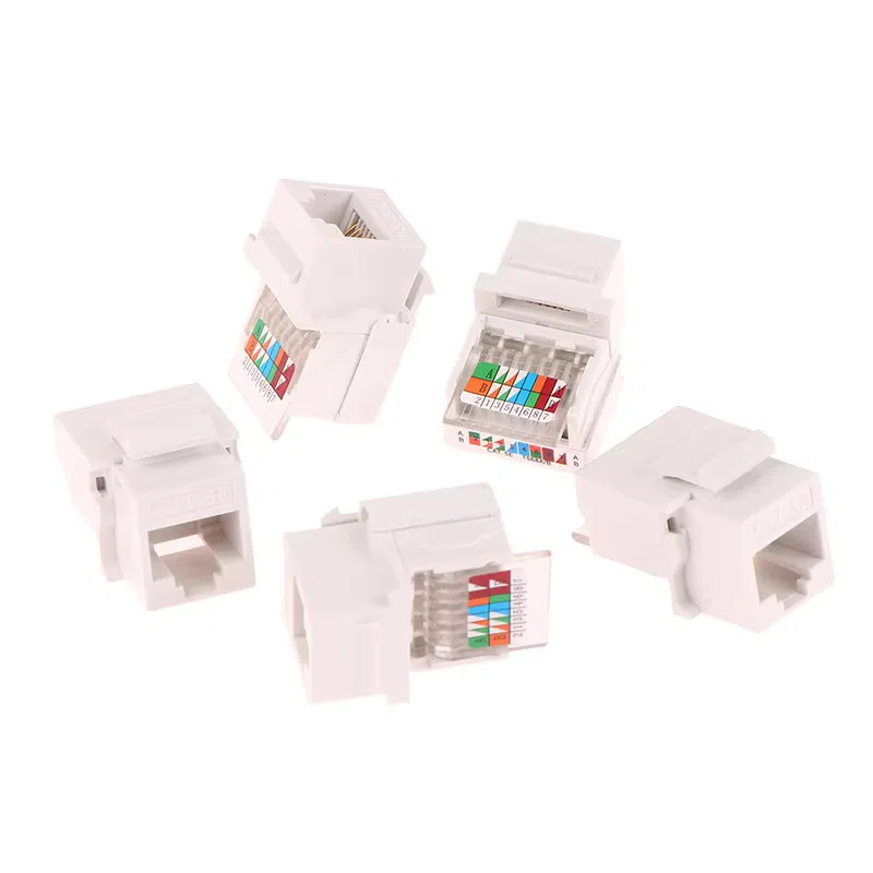 Сетевой разъем RJ45 без инструментов Keystone — şəkil 4