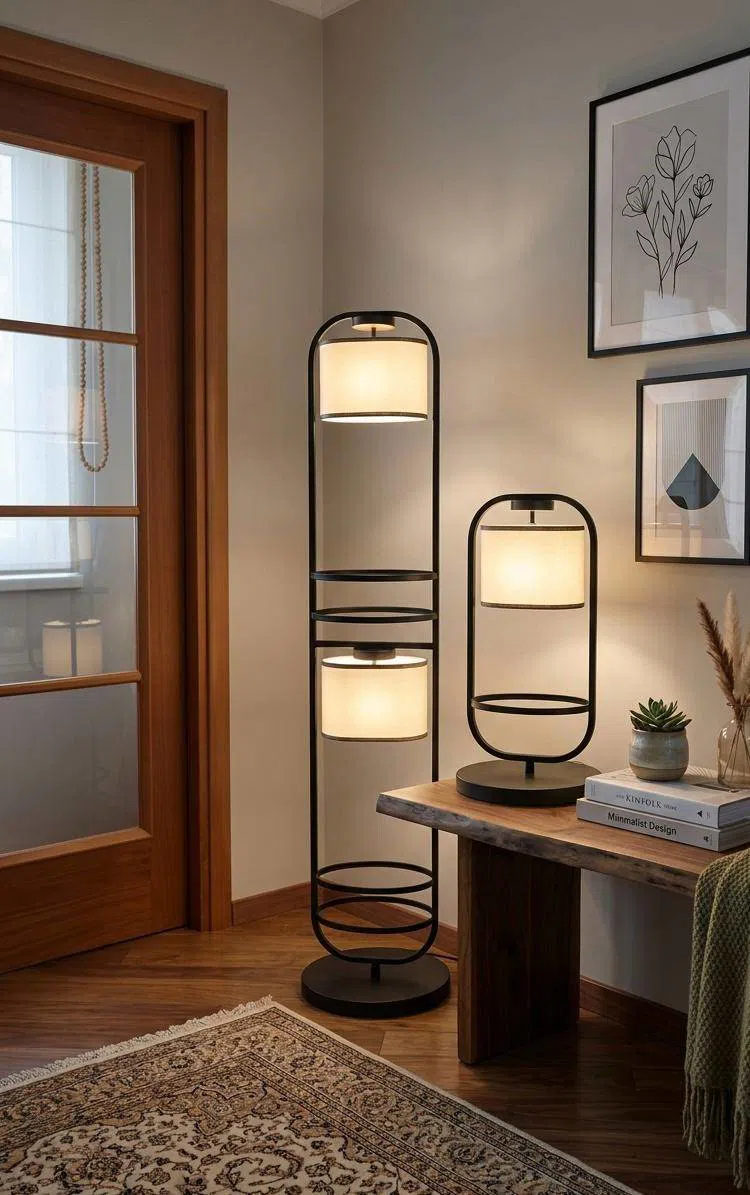 Floor lamp, Black color - Tenderyard