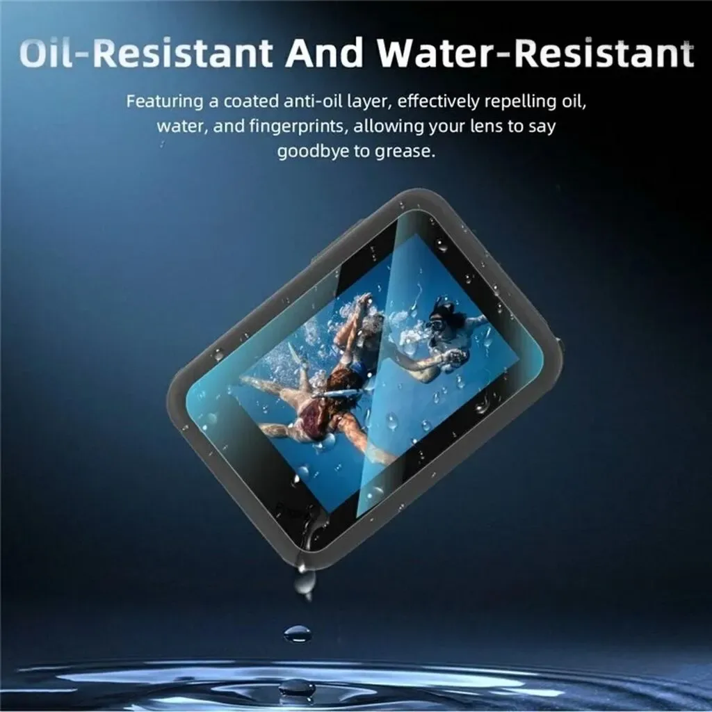 GoPro Hero 13 üçün Puluz ekran və linza qoruyucu şüşə dəsti