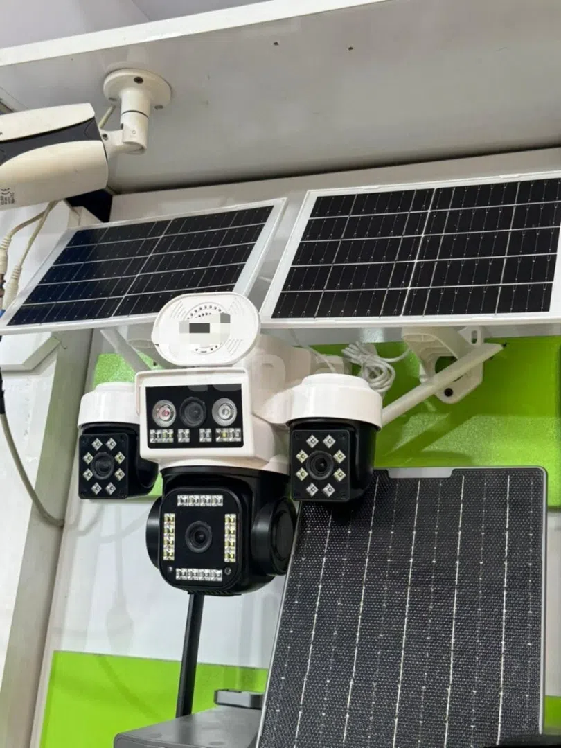 4G Solar PTZ Kamera, 4K, 12MP, Simsiz, Günəş Panelli