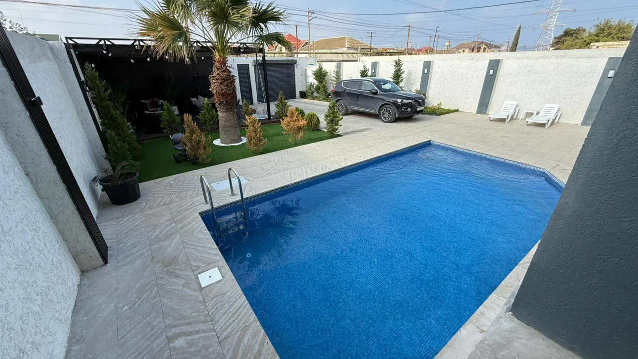 4 otaqlı bağ evi 180 m² 7 sot torpaq sahəsində satılır — şəkil 13
