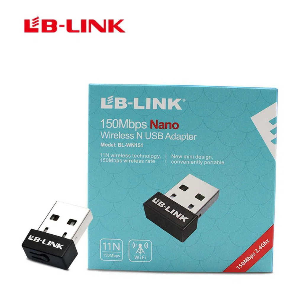 LB-LINK Model: BL-WN151 150Mbps Wireless N USB Adapter — şəkil 1