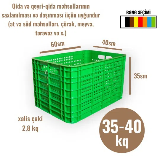 Plastik yeşiklər istehsalı — şəkil 20