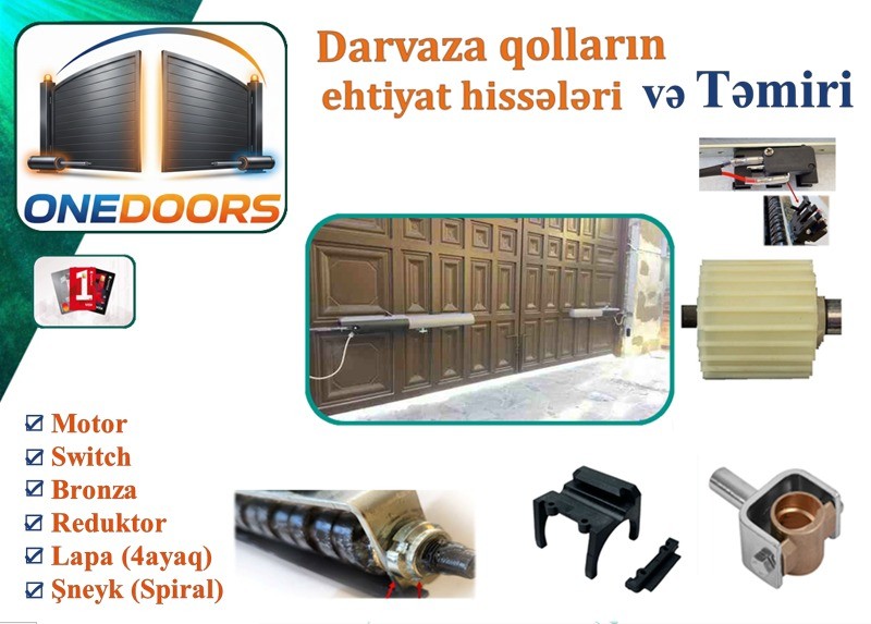 Darvaza qolların ehtiyat hissələri və təmiri — şəkil 1
