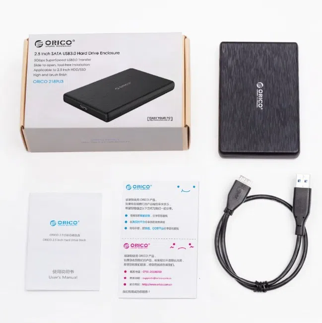ORICO 2.5 Inch USB 3.0 HDD Case — şəkil 13