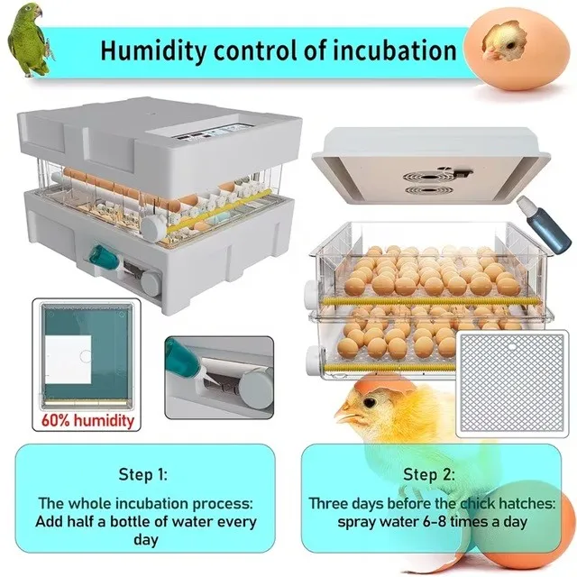 64 yumurtalıq avtomatik inkubator — şəkil 3