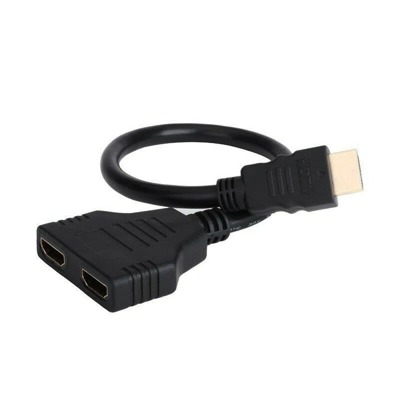1 Input 2 HDMI Compatible Splitter Cable — şəkil 6