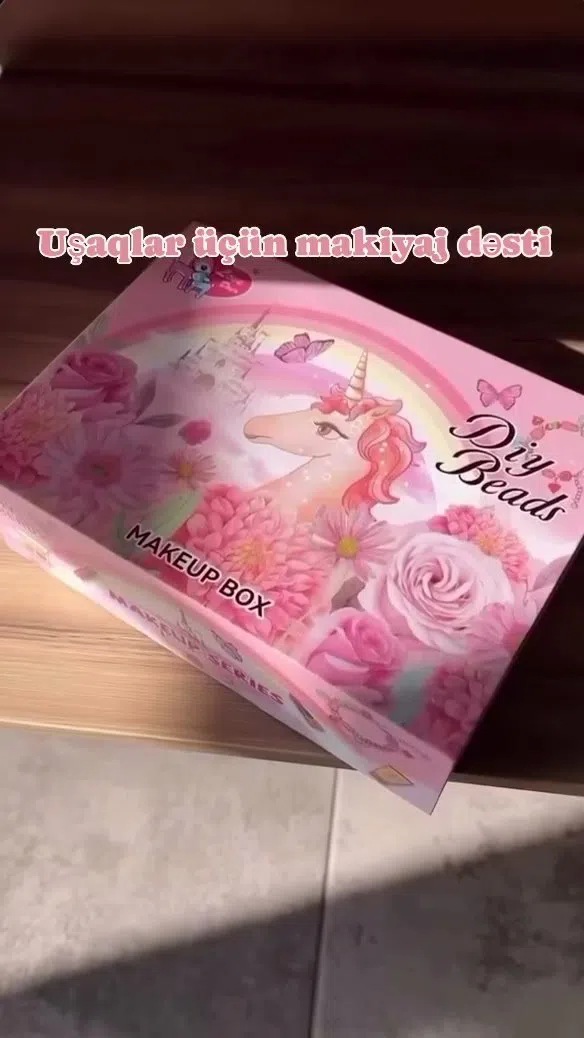 Uşaqlar üçün kosmetik oyuncaq makiyaj dəsti — şəkil 9