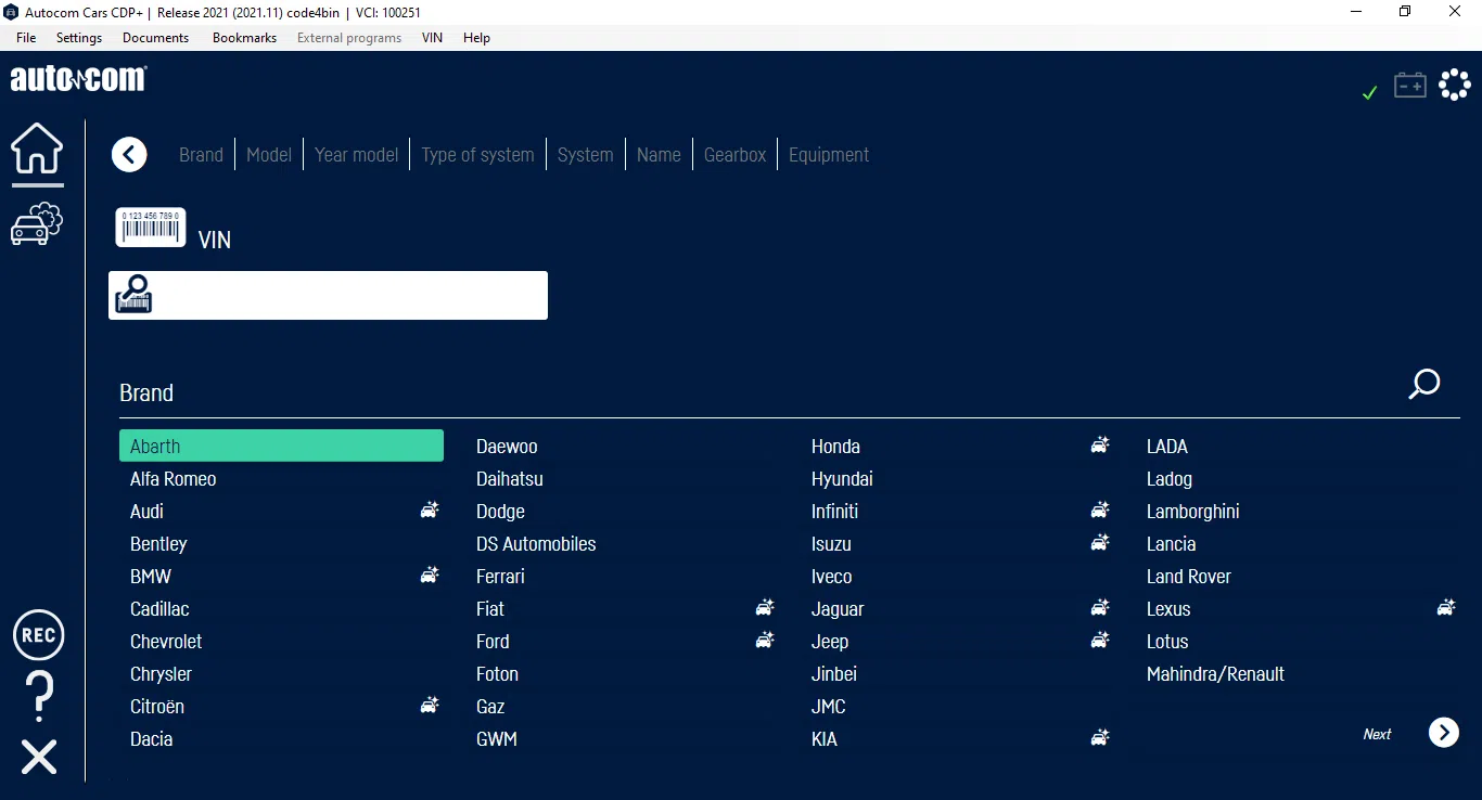 "AutoCom Delphi Car & Truck" avtomobil diaqnostika proqramı