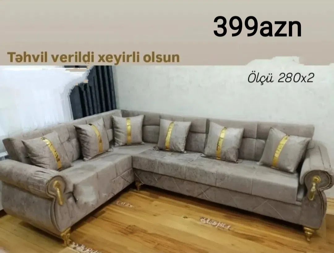 Künc divan, Qarışıq rəng