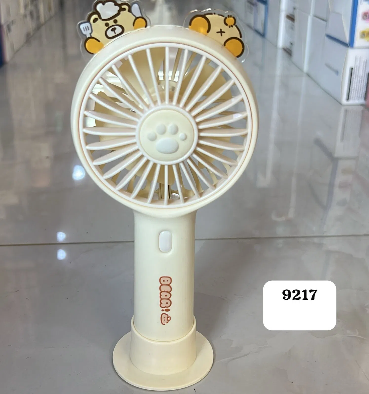 Mini əl ventilyatoru, USB şarjlı və akkumulyatorlu — şəkil 14