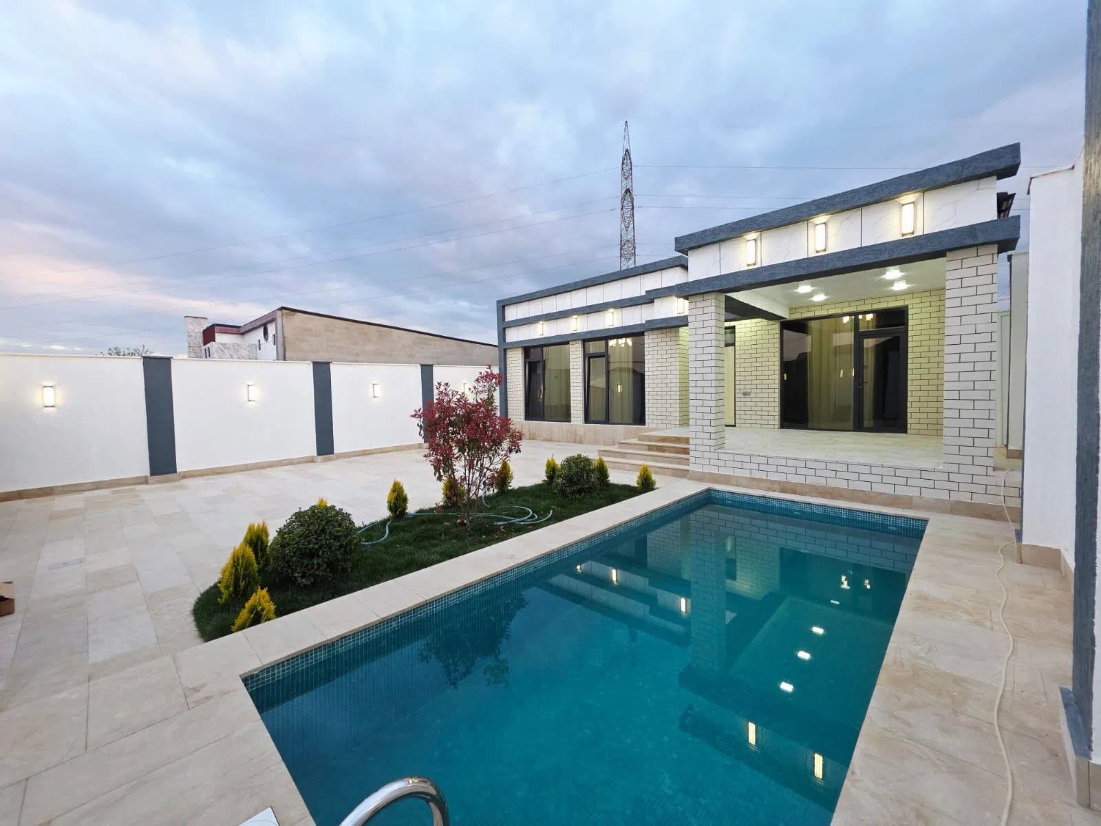 4 otaqlı villa 140 m² - 3 sot torpaq sahəsində satılır — şəkil 6