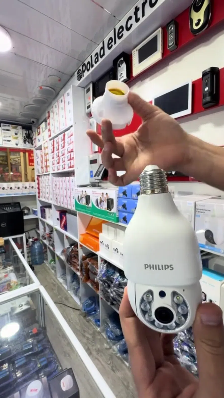 Patron-kamera, E27 gizli müşahidə kamerası — şəkil 21