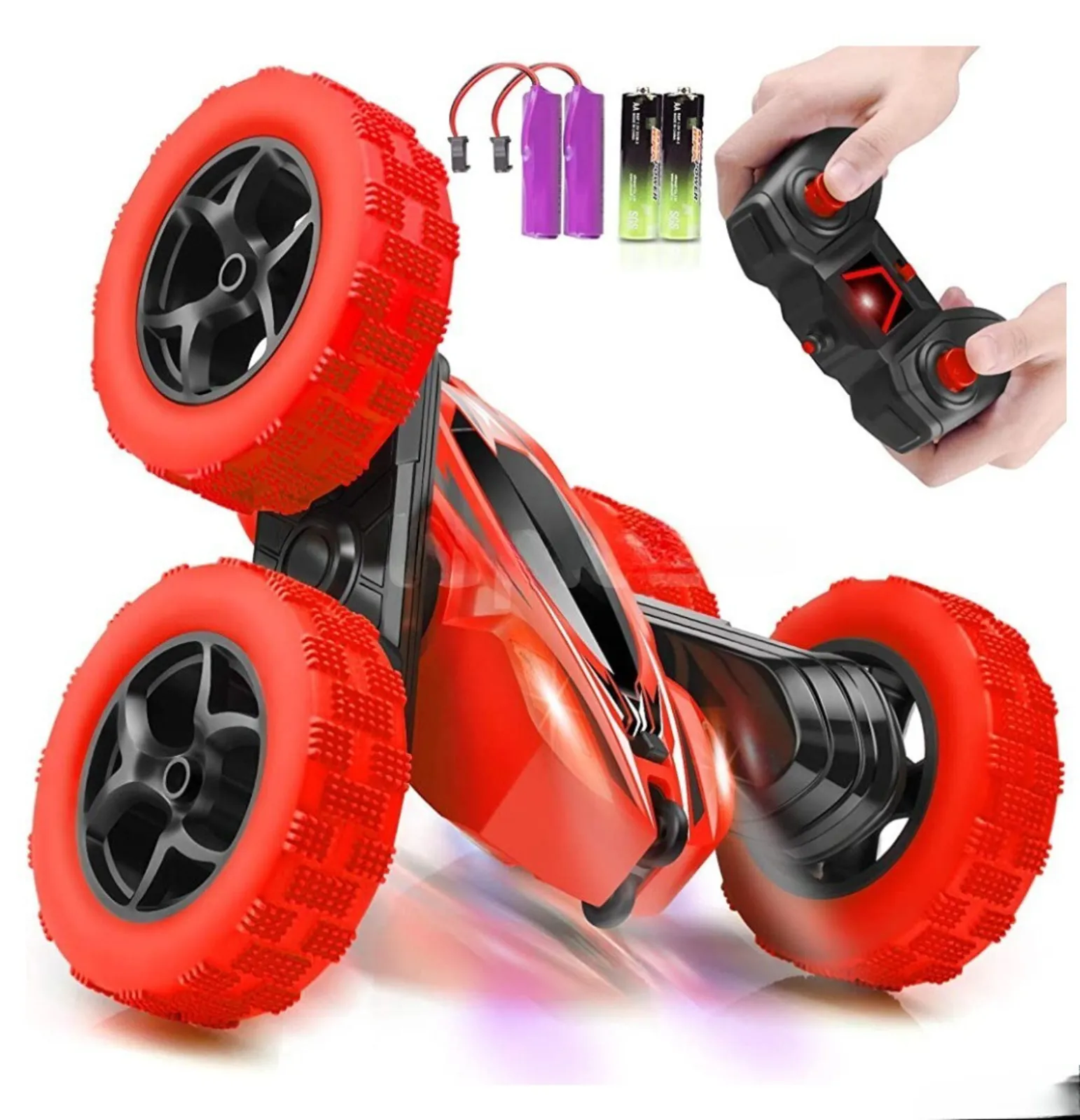 High-Speed Nitro RC Toy Car (Red) - Tenderyard