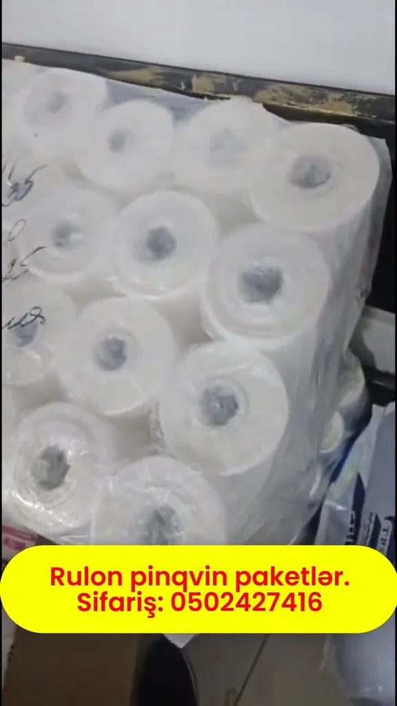Rulon pinqvin paketlər (roll-up penguin bags) - Tenderyard