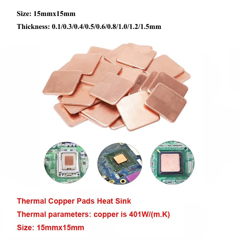 Thermal Copper Pads Heatsink