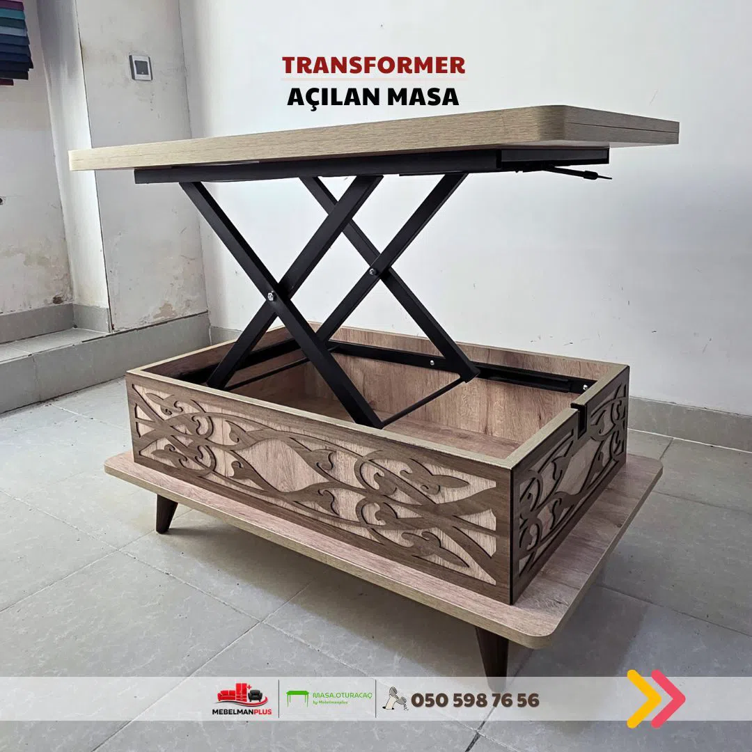Jurnal masası Qızılı rəng, Transformer — şəkil 5