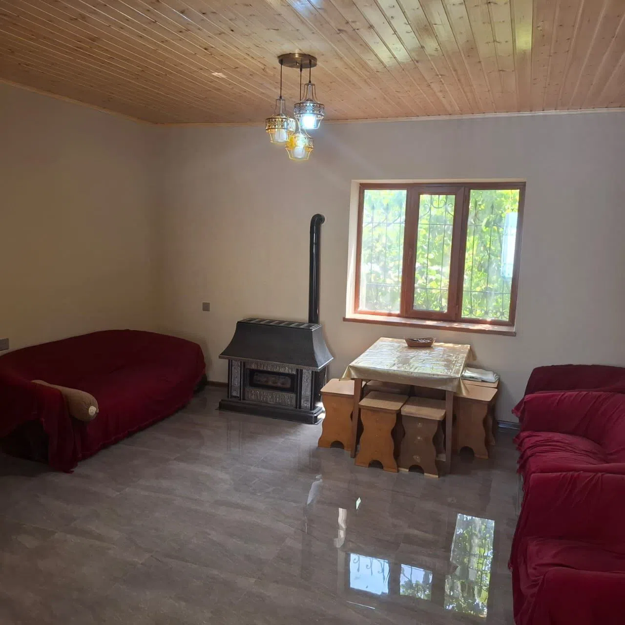 3 otaqlı həyət evi 70 m² - günlük kirayə verilir — şəkil 5