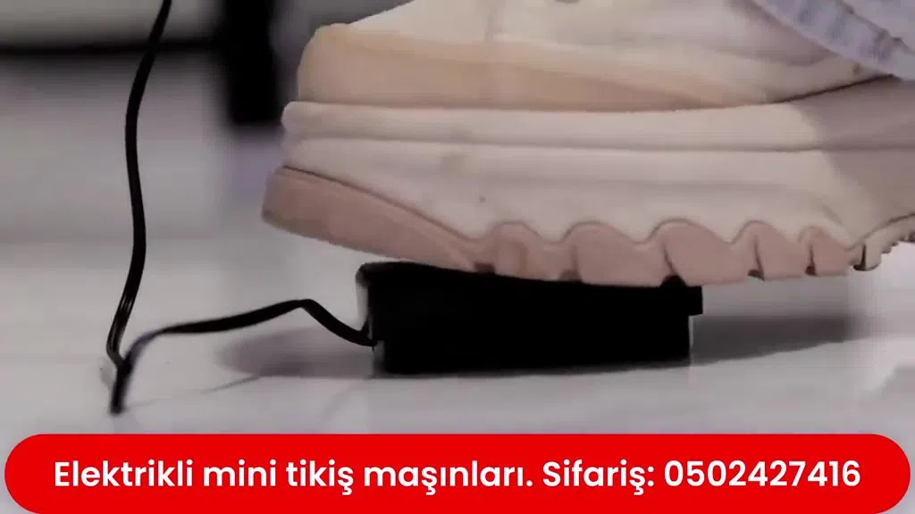 Elektrikli mini tikiş maşını — şəkil 13