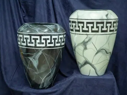 Fiberglass dibçəklər, yüngül və davamlı bitki qabları — şəkil 6