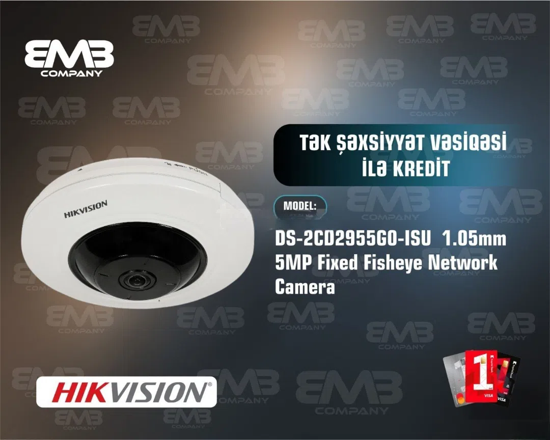 Hikvision DS-2CD2955G0-ISU Təhlükəsizlik Kamerası - Tenderyard
