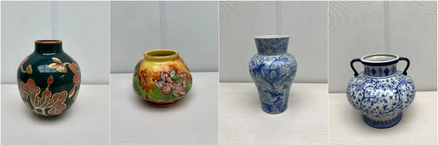 Keramika güldan, Qarışıq rəng