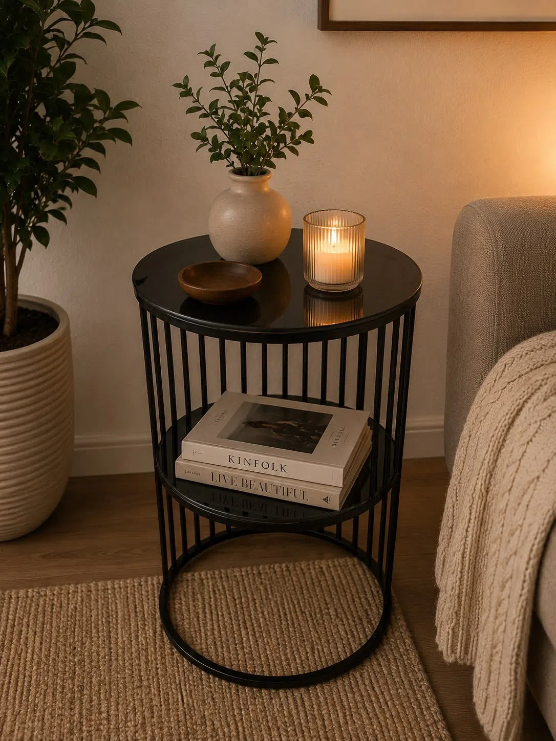 Coffee table Black color, Standard - Tenderyard