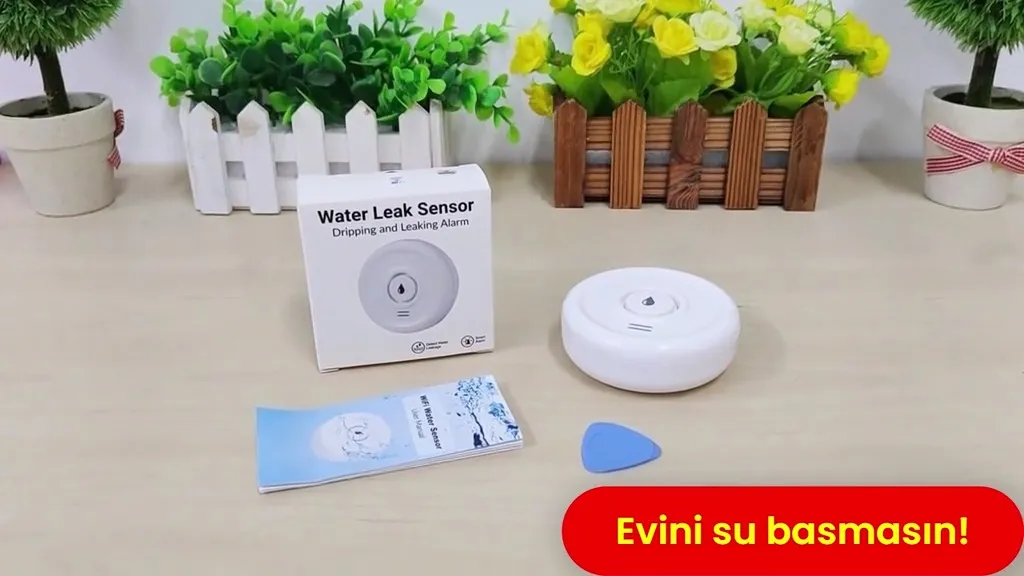 WiFi water leak detector with alarm - Tenderyard