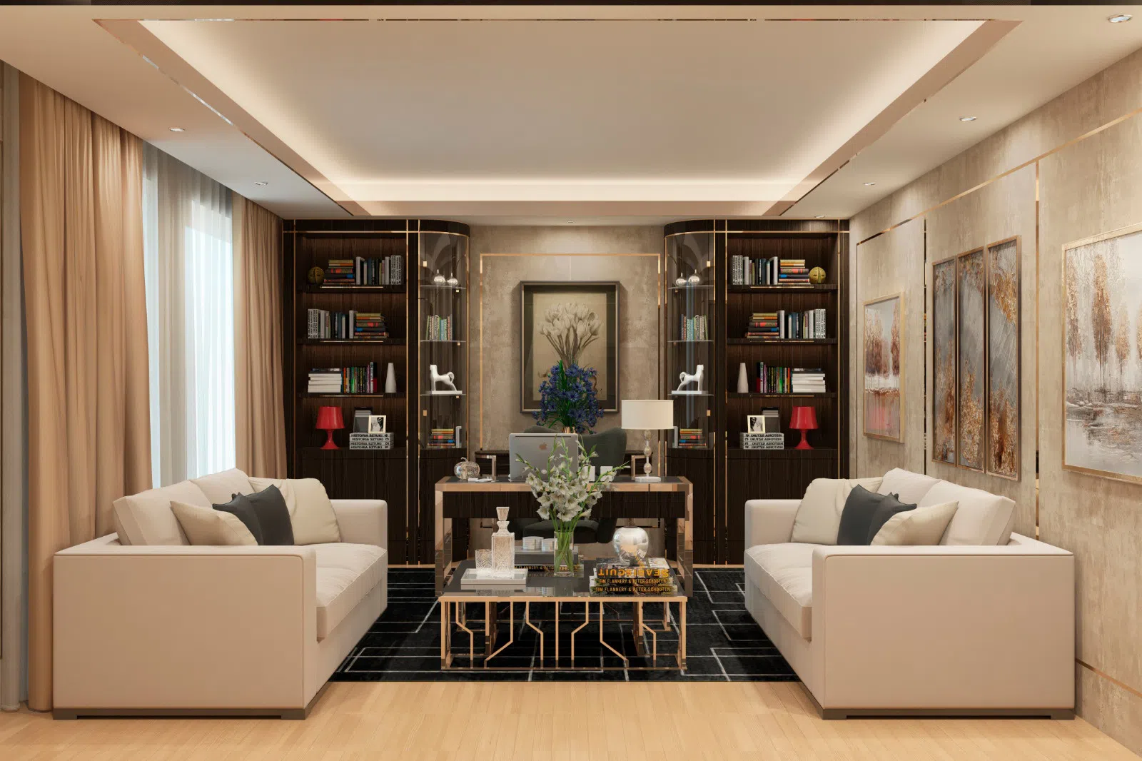 7 otaqlı villa 450 m² - 6 sot torpaq sahəsində satılır — şəkil 5
